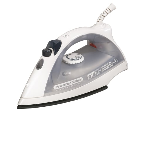 Hamilton Beach Proctor Silex® Lightweight Iron, Steam Blast, White and Grey